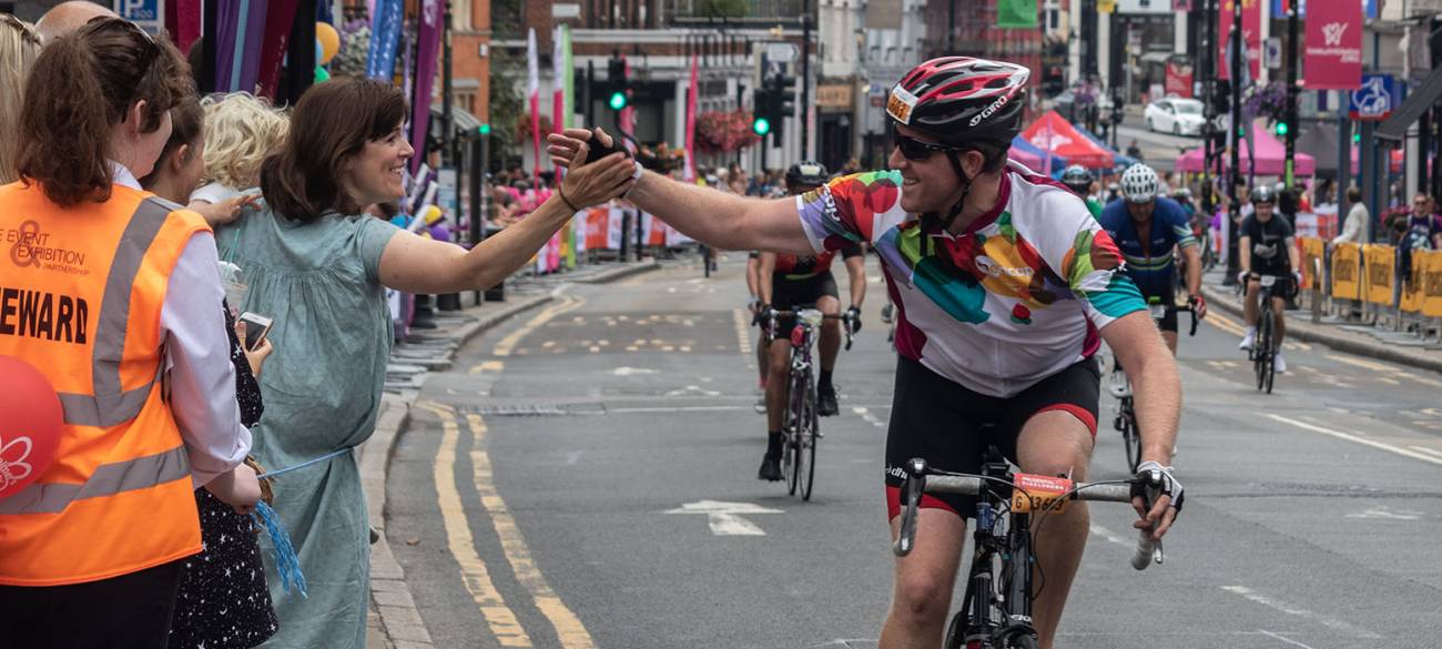 RideLondon cyclist
